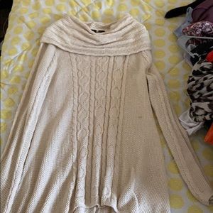 Turtleneck long sweater